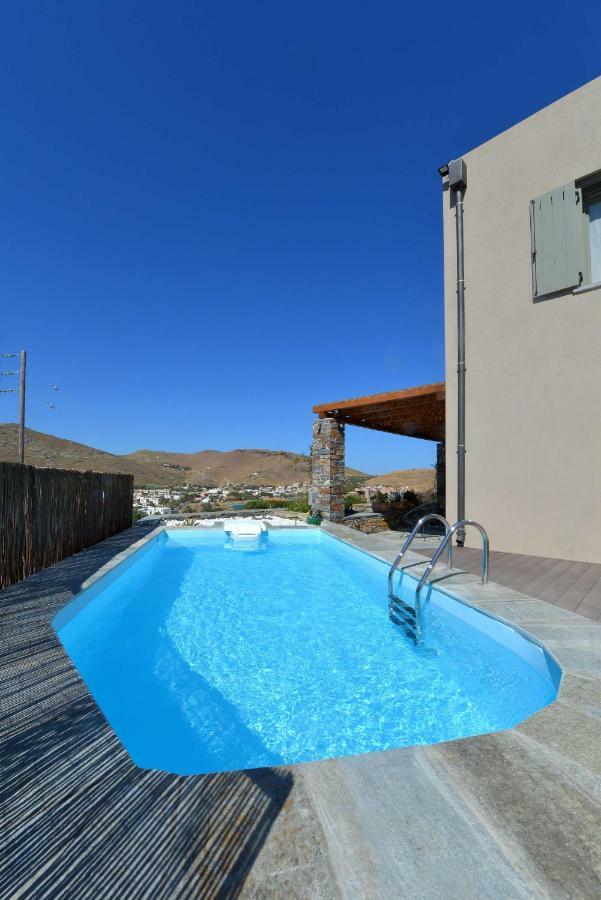 Luxurious 2019Blt Seaview Villa Wth Swimming Pool Korissia  Bagian luar foto