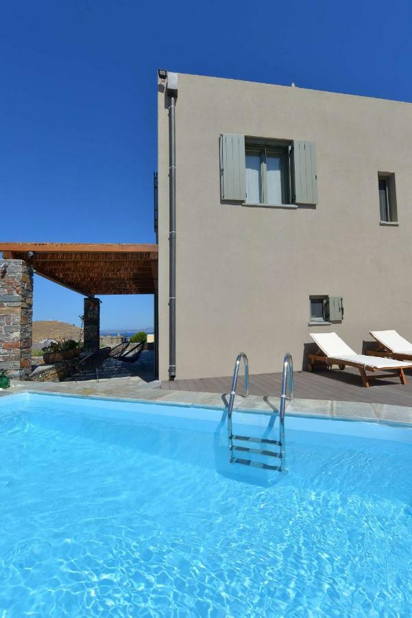 Luxurious 2019Blt Seaview Villa Wth Swimming Pool Korissia  Bagian luar foto