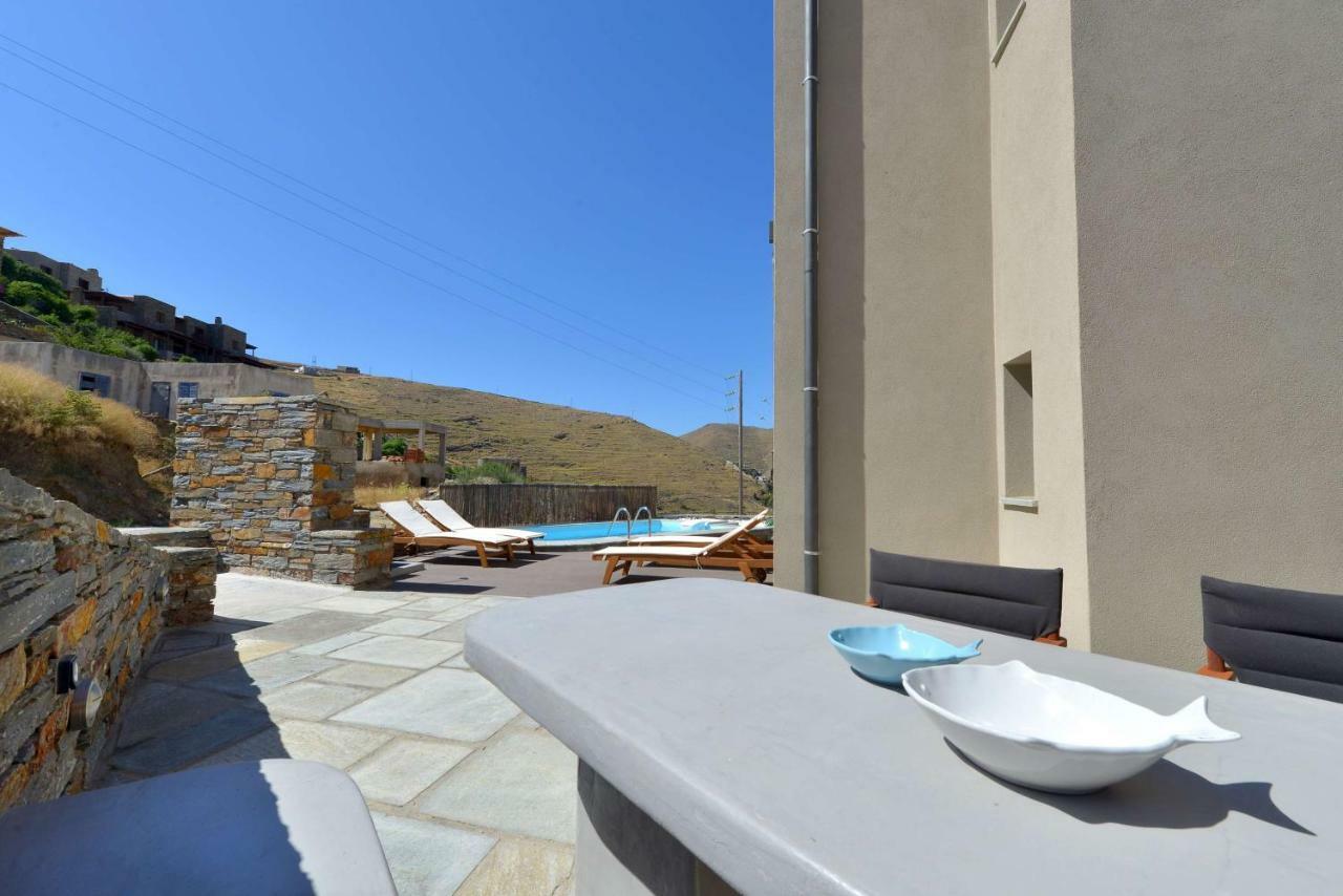 Luxurious 2019Blt Seaview Villa Wth Swimming Pool Korissia  Bagian luar foto